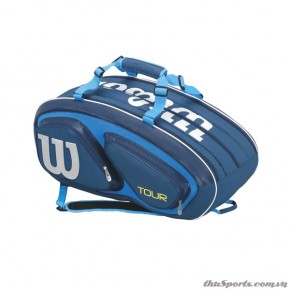 T I TENNIS WILSON TOUR V 15 PACK BL WRZ843615 THERMOGUARD 2.0